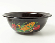 Миска эмал 1 л, корич./корич. Царица полей Керченский металлургический завод 40304-072/5КрЦП