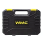 Набор инструментов 55 пр, молоток, плоскогубцы, отвертки, нож, рулетка, расходник WMC TOOLS WMC-1055