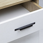 Ручка меб. скоба алюм. STELLS 96/150 черный матовый AKS 89383