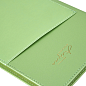 Блокнот "3223-10", А5, 80 листов, линейка, зеленый