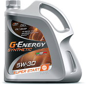 Масло Synthetic Super Start 5W-30 4л G-Energy 253142400