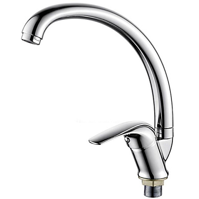 Смеситель для кухни, цинк, хром Ledeme L5931