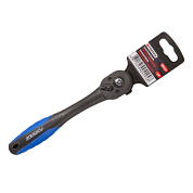 Трещотка реверсивная с изгибом в пластиковом антикорозийном корпусе 3/8'' 200 мм, 72 зуб. Forsage F-802327