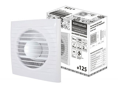 Вентилятор бытовой настенный 125 Народный TDM SQ1807-0202