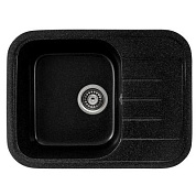 Мойка кухонная из мраморной крошки, черный, B20-22 Gerhans