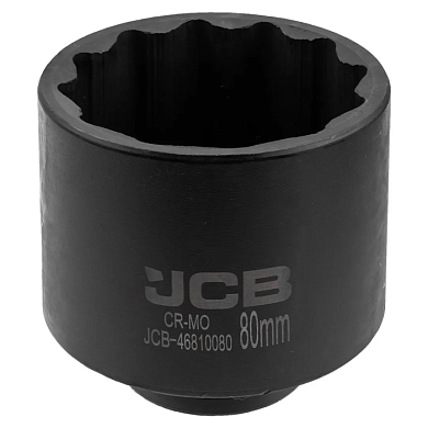 Головка ударная глубокая 3/4'' 80 мм 12-гр JCB JCB-46810080