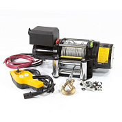 Лебедка автомобильная электрическая LB-2000, 2,2 т., 3,2 кВт, 12 В Denzel 52021