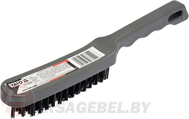 Щетка ручная стальная 5 рядка Yato YT-6355