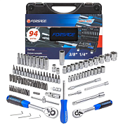 Набор инструментов 94 пр 1/4''&3/8'' 6-гр Forsage F-4941-5DS
