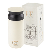 Термокружка 350 мл, нерж.сталь, горячее - до 6 часов, холодное - до 6 часов, цвет белый La and Te beaute LT-350WH