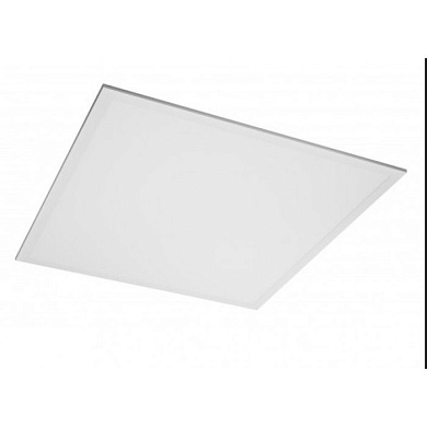 Светильник светодиодный встраиваемый панель KING, 42W, 4000K, 3200lm, AC220-240V, IP54, 120град, 60x60см, белый корпус GTV LD-KNG42060-NB