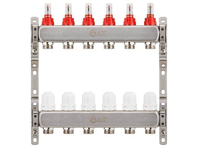 Коллекторная группа AVE136, 6 вых., AV Engineering AVE13600106K