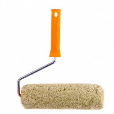 Валик ''фасадные работы'', 180 мм, ворс 18 мм, D 48 мм, D ручки 8 мм, полиакрил, полиэстер Сибртех 80174