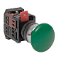 Кнопка AEA-22 зеленая NO+NC Грибок EKF PROxima pbn-aea-g