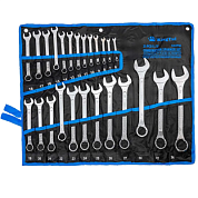 Набор ключей комбинированных 3-36 мм 25 пр KINGTUL KT-5261P36