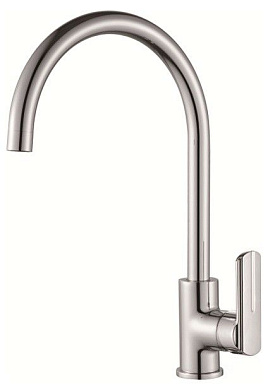 Смеситель для кухни, латунь, хром L4066 Ledeme