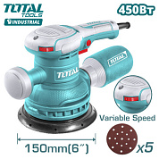 Эксцентриковая шлифмашина TOTAL TF2061506