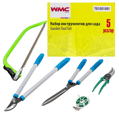 Набор садового инструмента 5 пр. WMC TOOLS WMC-TG1001001