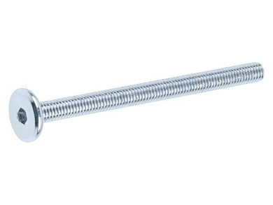 Винт М6х70 мм с плоск. голов. и внутр. шестигр., цинк, 10 шт в зип-локе Starfix SMZ1-77290-10