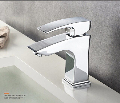 Смеситель для умывальника, латунь GERHANS K11014