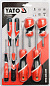Набор отверток 8 пр. S2 HRC58 Yato YT-25980