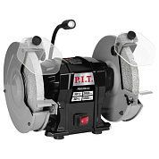 Станок точильный электрич., 500 Вт, 2950 об/мин, Ø200х12.7х20/200х32х20 мм, LED, п/з PIT PBG200-C2