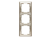 Рамка 3-ая вертикальная титан, DARIA, Mutlusan 2120 800 2383