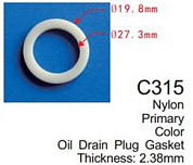 Клипса для крепления внутренней обшивки а/м универсальная пластиковая, 100 шт Forsage C0315(universal)