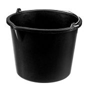 Ведро строительное пластмассовое с носиком 12 л Россия Сибртех 81434