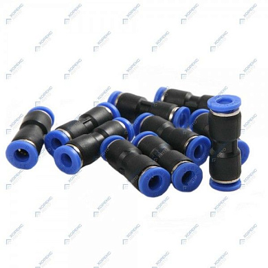 Фитинг переходной под шланг 6 мм х 8 мм HOREX YPU08-06