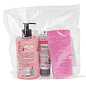 Набор косметики, DETOX THERAPY Вулканич, скраб для рук и ног 75 мл+Крем-парафин для рук и ног 75 мл+Крем-гель для душа''Розовое настроение''445 мл+руковица Bio World BW-8