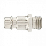 Ниппель универсальный быстросъемный (''папа''), внешняя резьба 1/2, 2 шт, Stels 57067