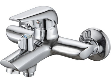 Смеситель для ванны D35-A, серия 280, короткий монолитный излив. эксцентриков нет ECONOCE EC0281