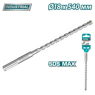Бур SDS-MAX 18x540 мм TOTAL TAC321808