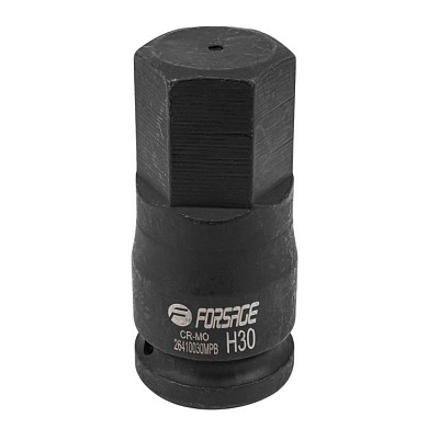 Головка-бита ударная HEX (6-гр) H30 3/4'' Forsage F-26410030MPB