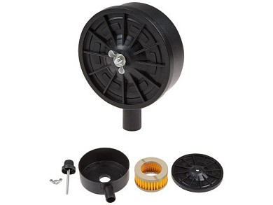 Фильтр воздушный для компрессора (1/2'', бумажн. фильтроэлемент, корпус - пластик) ECO AEF-12P