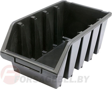 Ящик складской пластмассовый 204х340х155 мм L Vorel 78834