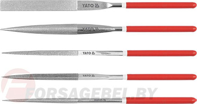 Набор надфилей алмазных 5 пр. 5х180x70 мм Yato YT-6156