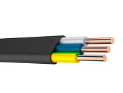 Кабель ВВГ-Пнг, A 3х2,5, бухта 100м, черный, АВТОПРОВОД 1700000531762