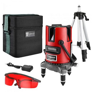 Уровень лазерный DKLL02RB SET 2 DEKO 065-0297