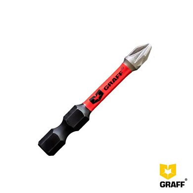 Бита Impact PZ 1x50 мм (россыпь) GRAFF