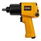 Ударный пневмогайковерт IW860+набор головок, 1/2", 7000 об/мин, 868 Нм Denzel 57473