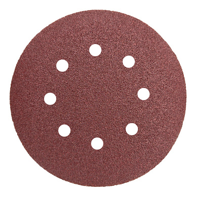 Шлифовальный круг 125 мм P80 8 отверстий GRAFF 135125808