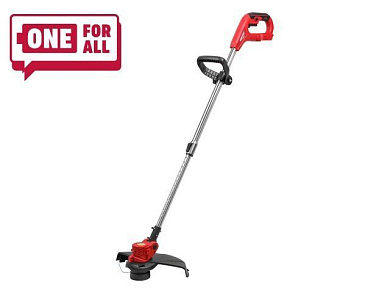 Триммер аккум. TB 3018-1 ALL1, 18 В, телескоп.ручка, рег.угол 0-60°, 1.6 мм леска, без акб и зу WORTEX 0333241