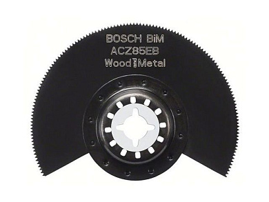 Полотно пильное сегментированное BIM ACZ 85 EB Wood and Metal Starlock Bosch 2609256943
