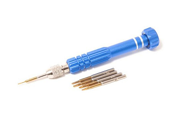 Отвертка ювелирная с комплектом бит для точных работ 6 пр. BaumAuto BM-3031316