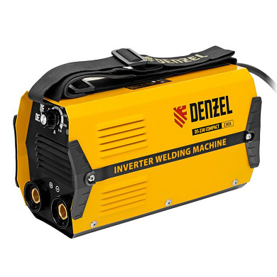 Аппарат инверторный дуговой сварки DS-230 Compact, 230 А, ПВ 70%, Ø электрода 1,6-5 мм Denzel 94374