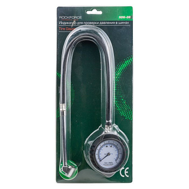 Индикатор для проверки давления в шинах грузовых А/М, 0-12 Bar RockForce RF-SDG-08