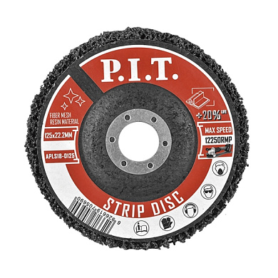 Диск зачистной синтетический 125x22,2 мм PIT APLS18-0125