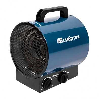 Тепловая пушка ТВ-2М (тепловентилятор), 230 В, 2 режима: вентилятор / 2000 Вт Сибртех 96436